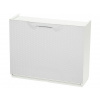Artplast Plastový botník RATTAN bílý 51x17,3x40 cm