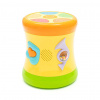 BABY MIX Obojstranný dynamický bubienok žltý Baby Mix