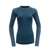 DEVOLD Duo Active Merino 205 Shirt, Woman, modrá, L, GO-328-226-A-422A-L