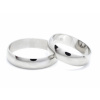 Stříbrný prsten snubní 4 mm Monet - 70