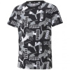 Puma Alpha AOP Tee B Jr 589263 01 (89430) Black 116 cm