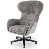 HALMAR Relaxačné kreslo FRANCO, sivé