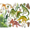 Detské samolepky na stenu - Dinosaury Dino samolepky na stenu 100cm XL Farby (Detské samolepky na stenu - Dinosaury Dino samolepky na stenu 100cm XL Farby)
