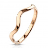 Oceľový prsteň Wawy Rose Gold Veľkosť prsteňa: 49