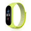 Xiaomi Mi Band 3/4 nylonový náhradný náramok na suchý zips Farba: Jablkovo zelená II