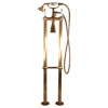 MORAVA RETRO - Vaňová batéria do podlahy, Stará mosadz (Bronz) MK550.5/2SM, RAV Slezák