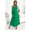 ŠATY VIVIAN - ZELENÁ (ZN. NUMOCO záruka kvality. Originálne, trendy, sexi, štýlové, pohodlné.... oblečenie na každú príležitosť.)