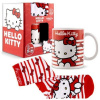 Darčekový set Hello Kitty - Stripes Kitty hrnček a ponožky 10743