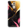 Silikónové puzdro iSaprio - Gold Pink Marble - Huawei Mate 20 Lite