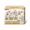 SMT Creatoys Malování na oblázky / kameny s příběhem - Jeníček a Mařenka - kreativní sada