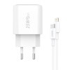 Sieťová nabíjačka Foneng EU40 + kábel Type-C na Lightning 25W