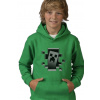 Minecraft detská zelená mikina s kapucňou Minekuki 8