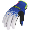 SCOTT glove 350 RACE EVO - 2022, blue/yellow, L