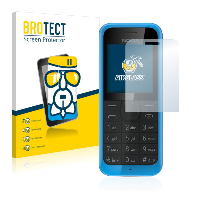 Čirá skleněná fólie Brotect AirGlass pro Nokia 105 Dual Sim 2015 (Čirá skleněná fólie Brotect AirGlass pro Nokia 105 Dual Sim 2015)