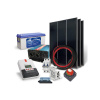 Solární sestava ostrovní SOLARFAM 540Wp, 12V, baterie 200Ah, měnič 230VAC 2000W (04280334)
