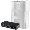 Conexpro GNT-6FP51G6 vonkajší, 1x GLAN s PoE in, 4x GLAN s PoE, 60W GNT-6FP51G6