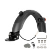 Zadný kovový blatník s brzdovým svetlom – sivý, pre Xiaomi M365 / Pro / Pro2 / 1S / Lite / Mi 3