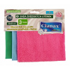 Clanax Švédsky uterák Clanax mix farieb 30 x 30 cm 3 ks