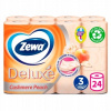 Zewa Deluxe Aquatube Cashmere Peach 24 ks