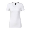 Tričko dámske MALFINI Premium® Action V-neck 701 biela veľ. M