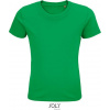 SOL´S PIONEER / Detské tričko z bio bavlny - kelly green 118-128