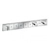 Hansgrohe RainSelect - Batéria pod omietku na 5 spotrebičov, chróm 15358000