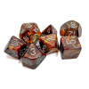 Sada kociek na RPG: Chessex - Gold Silver Lustrous (7 ks)