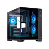 Chieftec Visio GM-30B-TG-OP schwarz Tempered Glass x 2 Kocka Čierna (GM-30B-TG-OP)
