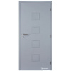 Doornite CPL-Premium laminátové QUADRA PLNÉ Šedá interiérové dvere CPLP-QUADRAP-Seda