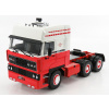 Road-kings DAF 3600 Space Cab Tractor Truck 3-assi 1986 1:18 červená biela