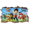 Nálepka plagát Paw Patrol 3d xxl + zadarmo (Nálepka plagát Paw Patrol 3d xxl + zadarmo)