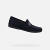 Dark blue men's loafers Geox Ascanio - Men's čierna 42 GEOX 8058192112522