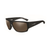 slnečné okuliare VALLUS POLARIZED Amber/Matte Black