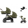 CYBEX Gazelle S + Gazelle S Cot S Twin Travel Set Cloud G Plus i-Size moss green 2025
