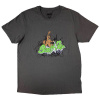 Tričko Scooby Doo - Skateboard Šedá S