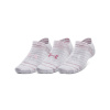 UNDER ARMOUR-UA Essential No Show 3 pack-WHT Biela 36/41