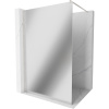 Mexen Kioto sprchový panel Walk-in 90 x 200 cm, zrkadlo 8 mm, brúsený nikl - 800-090-101-97-50