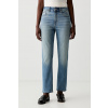 Calvin Klein Jeans rifle mom fit dámske LV047F951G modrá 25/30