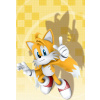 CUKROVÁ TLAČ jedlý obrázok na tortu Cukrová hmota Sonic Forces Tails 3 + MENO