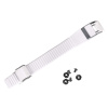 Powerslide Classic Buckle Set complete White L / R - 20cm Left, 20cm