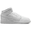 Nike Polokozačky Air Jordan 1 Mid Gs Biela