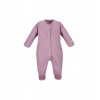 Dojčensky overal - PAJACKEK EEVI 68 PURPLE (Eevi spajac jednoducho pohodlný vrecko Heather 68)