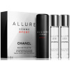 Chanel Allure Homme Sport toaletná voda pre mužov 3x20 ml plniteľný flakón