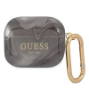 Guess GUA3UNMK kryt AirPods 3 black/black Marble Collection (Guess GUA3UNMK kryt AirPods 3 black/black Marble Collection)