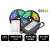 Programovateľný set RGB-IC LED pásika WS2812B SMD, IP65 | WLED.sk