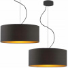 Lampa visiaci do chodby čierna LED 4 lampová lampa 4 (Lampa visiaci do chodby čierna LED 4 lampová lampa 4)