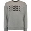 O'Neill TRIPLE STACK CREW SWEATSHIRT sivá,čierna Pánska mikina S
