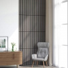 vidaXL akustické nástenné panely 8 ks lamelové 60,5x60 cm dubová dyha 42002583