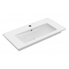 Villeroyboch VILLEROY & BOCH VERITY LINE umyvadlo 80 cm, s otvorem pro baterii a přepadem, CeramicPlus, alpská bílá