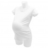 Tehotenské tričko New Baby biela, veľ. XL